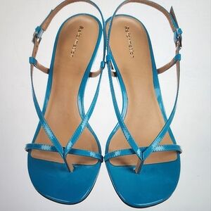 REFORMATION Patent Leather Slingback Sandals 7